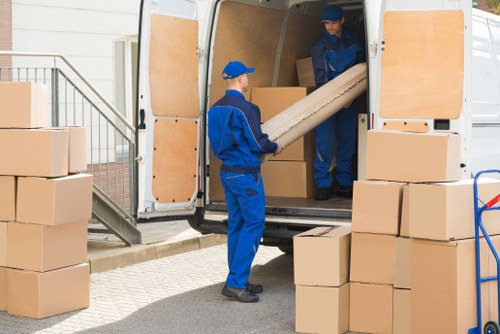 Incident reporting and safety review during a man and van service