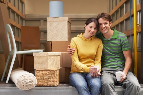 Local van transport for flats and small removals in Blackwall