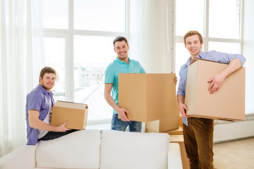 Packing and furniture handling for a Blackwall home removal