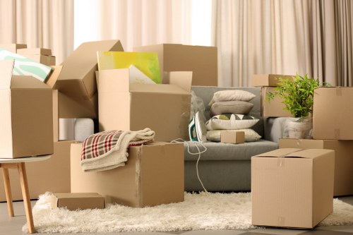 Local removals vehicle serving Blackwall and nearby East London areas
