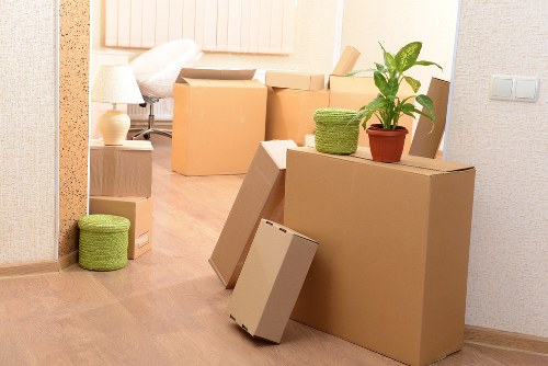Packing and loading service for a Blackwall home relocation